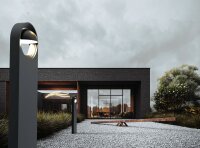 LedDoo SmartLumin LED Stehleuchte ECLIPSE SL-1, Steuerbar per App „Smart Garden“ über Bluetooth