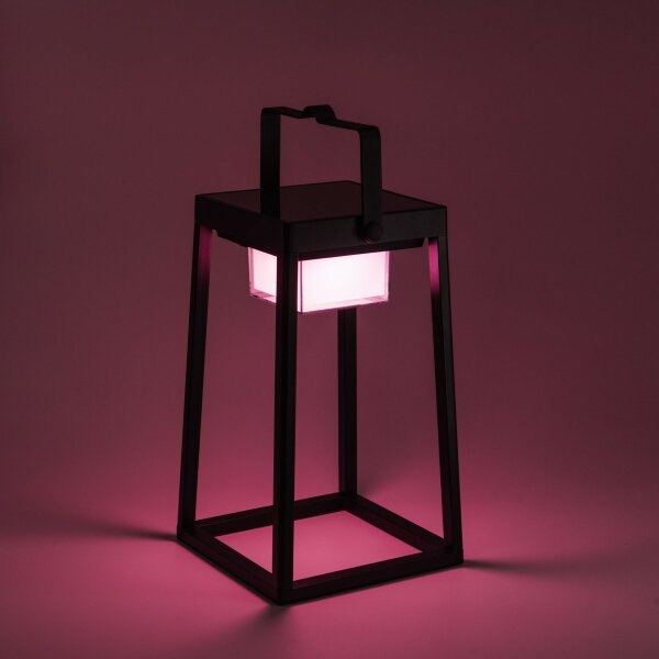 LedDoo SmartLumin Solar LED Tischleuchte QUADRA TL-1 Steuerbar per App „Smart Garden“ über Bluetooth