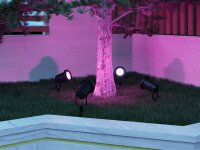 LedDoo SmartLumin Solar LED Bodenleuchte TriGlow GL-1 IP65/44 Steuerbar per App „Smart Garden“ über Bluetooth