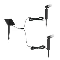 LedDoo SmartLumin Solar LED Bodenleuchte DuoGlow GL-1 Steuerbar per App „Smart Garden“ über Bluetooth