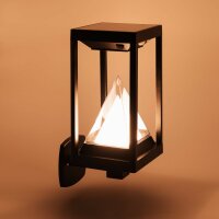LedDoo SmartLumin Solar LED Wandleuchte PYRA WL-1 Steuerbar per App „Smart Garden“