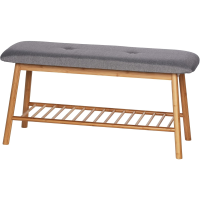 WENKO Schuhbank „Nori“ Bambus mit...