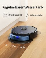 eufy L35+ Saugroboter Wischroboter Staubsauger Wischer Roboter Schwarz (DE)