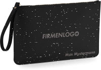 Personalisierbare Unisex Travel Bag aus Saffiano Lederlook mit Lasergravur und Handschlaufe