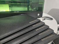 Personalisierbare Unisex Travel Bag aus Saffiano Lederlook mit Lasergravur und Handschlaufe