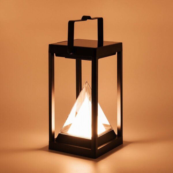 LedDoo SmartLumin Solar LED Tischleuchte PYRA TL-2 Steuerbar per App „Smart Garden“