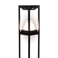 LedDoo SmartLumin Solar LED Stehleuchte PYRA SL-2 Steuerbar per App „Smart Garden“ über Bluetooth