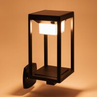 LedDoo SmartLumin Solar LED Wandleuchte QUADRA WL-1 Steuerbar per App „Smart Garden“ über Bluetooth