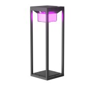 LedDoo SmartLumin Solar LED Stehleuchte QUADRA SL-1 Steuerbar per App „Smart Garden“ über Bluetooth