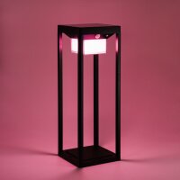 LedDoo SmartLumin Solar LED Stehleuchte QUADRA SL-1 Steuerbar per App „Smart Garden“ über Bluetooth